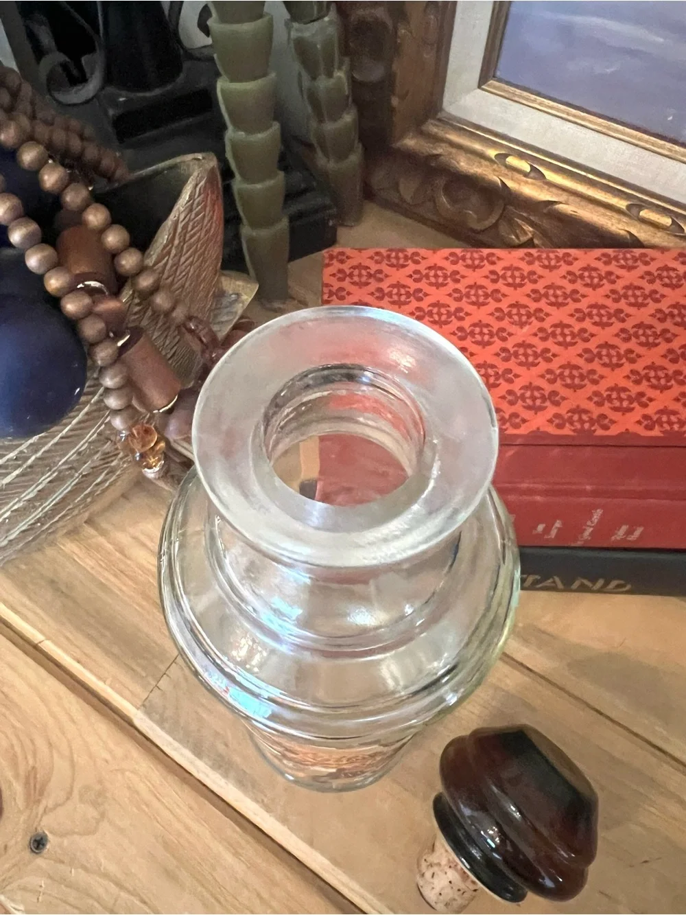 Vintage 1967 CABIN STILL Sportsman Collection Liquor Bottle/Decanter Barware